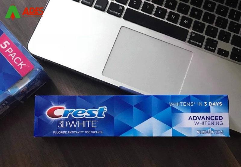 hinh anh thuc te Crest 3D White Advanced Whitening